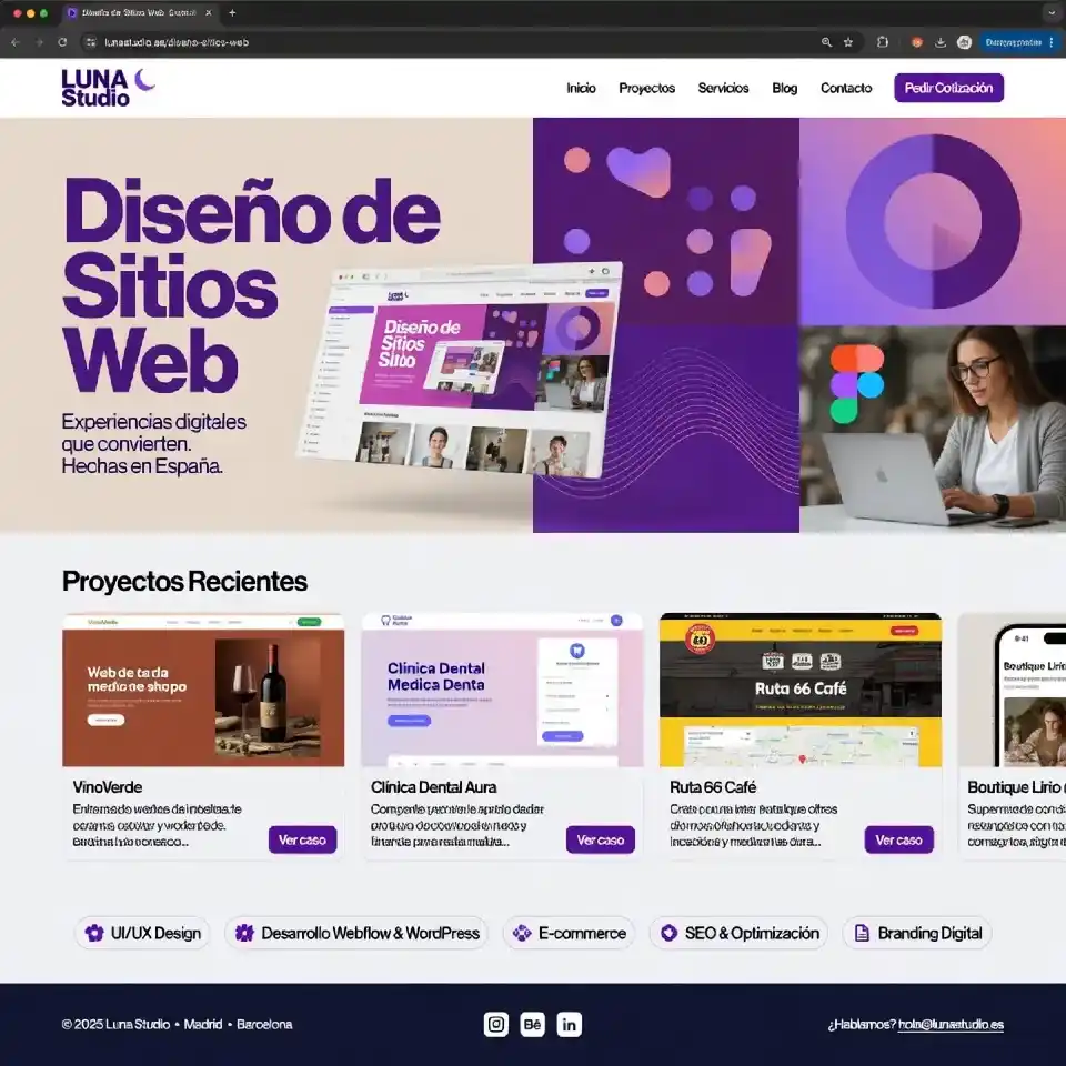 Diseño de sitios web - murillo creativo
